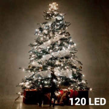 Lumières Blanches de Noël (120 LED)