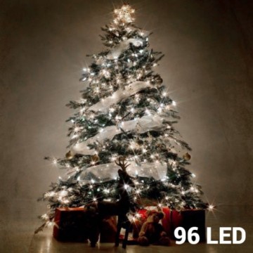 Lumières Blanches de Noël (96 LED)