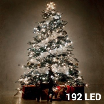 Lumières Blanches de Noël (192 LED)