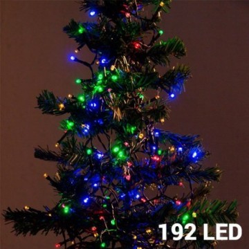 Lumières de Noël Multicouleur (192 LED)