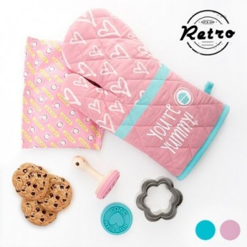 Kit de Pâtisserie Retro pour Préparer des Biscuits