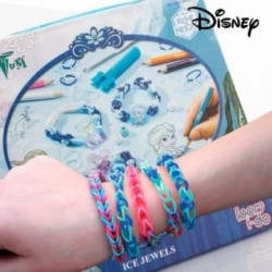 Élastiques pour Faire des Bracelets avec Perles Frozen