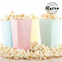 Seaux à Pop-Corn Topos Retro (pack de 10)