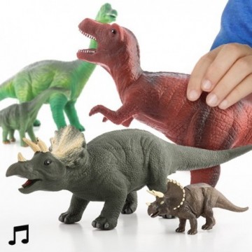 Dinosaure et son Petit avec Son