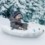 Luge Snow Boogie Gonflable Ours Polaire