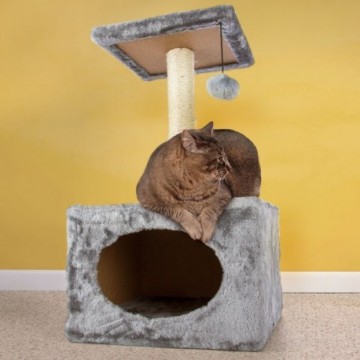 Arbre-Griffoir pour Chats avec Maisonnette