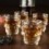 Set de Shooters Tête de Mort en Relief (pack de 4)