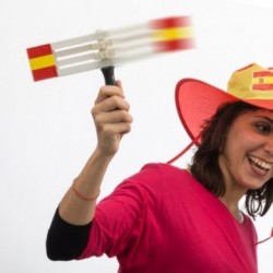Crécelle Drapeau de l'Espagne