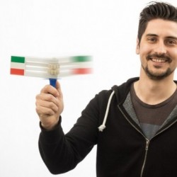 Crécelle Drapeau de l'Italie