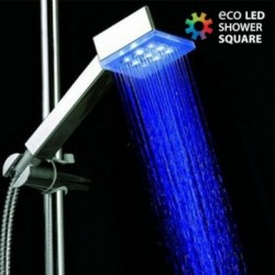 Douche avec Lumière Eco Led Shower Carrée