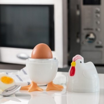 Oeuf au micro-ondes : Poule cuit 4 oeufs micro-ondes - 5,95 €