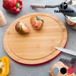 Planche de Cuisine Circulaire en Bambou TakeTokio