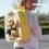 Sac à dos scolaire 3D Minion Bananas
