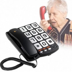 Téléphone à Touches Larges TopCom Sologic T101