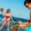 Raquettes de Plage Summer's Colour