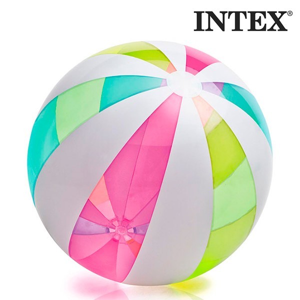 Intex 58070 Ballon de plage gonflable Glitter (51 cm) - Belomax