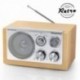 Radio Rétro Audiosonic RD1540