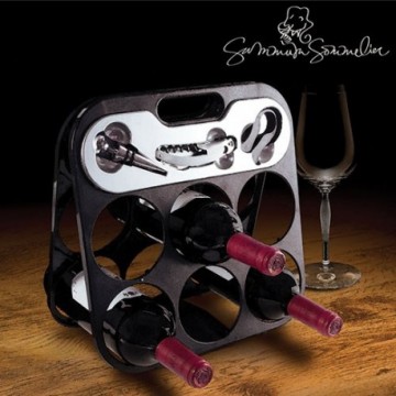 Range-Bouteilles Summum Sommelier avec Accessoires