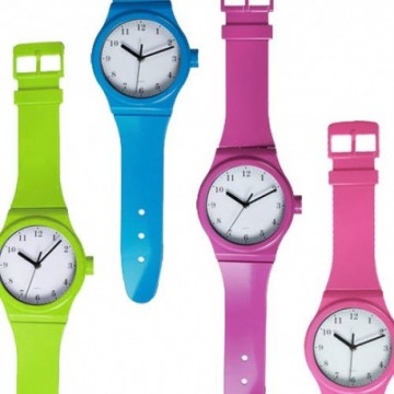 Horloge Murale Coloured Watch