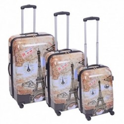 Lot de Valises Villes (3 pièces)