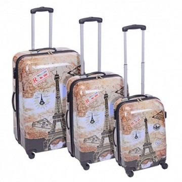 Lot de Valises Villes (3 pièces)