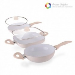 Poêles Ceramic Chef Pan Elegance Edition (5 pièces)