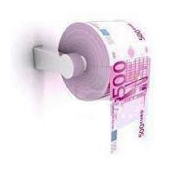 Papier Toilette Billet de 500 Euros