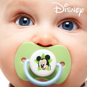 Tétines en Silicone Mickey (pack de 2)