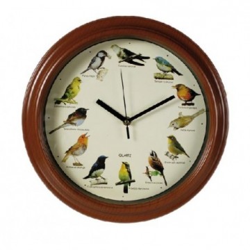 Horloge Murale Mélodie Oiseau