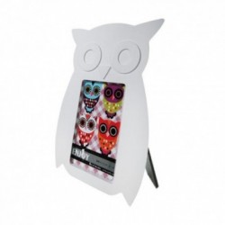 Cadre Photo Hibou Blanc
