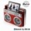 Radio Vintage MP3 Bluetooth AudioSonic RD1558