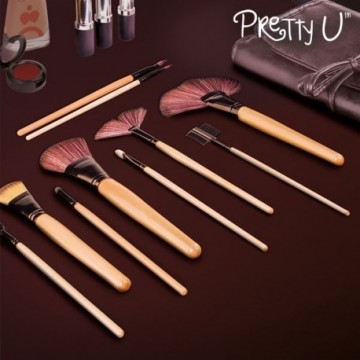 Set de 24 Pinceaux de Maquillage Pretty U