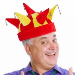 Bonnet Bouffon avec 7 Grelots Drapeau Espagne