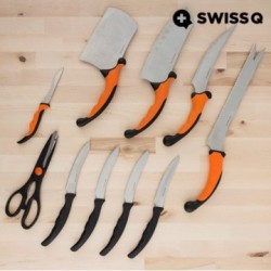 Jeu de couteaux Swiss Q Ergo (10 pièces)