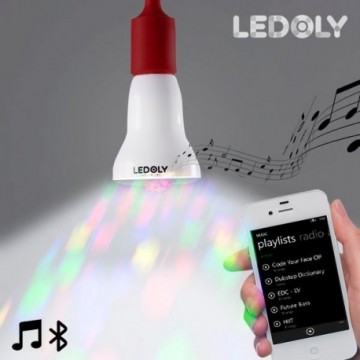 Ampoule LED Multicolore Bluetooth avec Haut-parleur Ledoly C1000