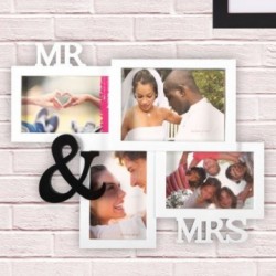 Porte-photos Multiple Mr & Mrs
