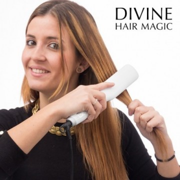 Brosse de Lissage Électrique Divine Hair Magic