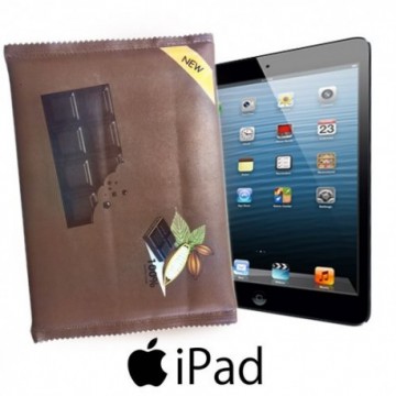 Coque iPad Chocolat