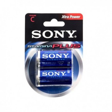 Piles alcalines Xtra Power Sony C LR14 1,5V AM2 (pack de 2)